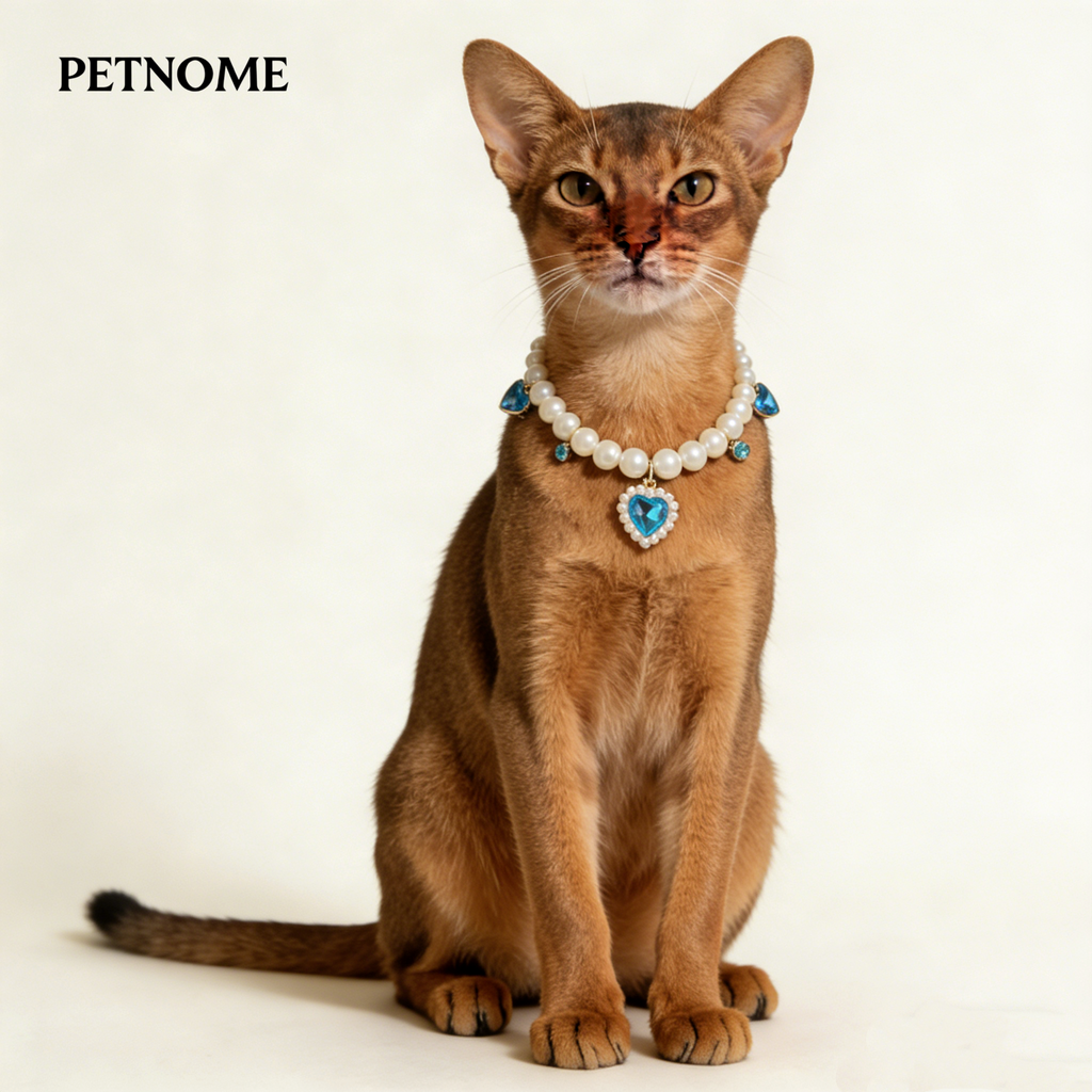Pet Pearl Necklace Collar