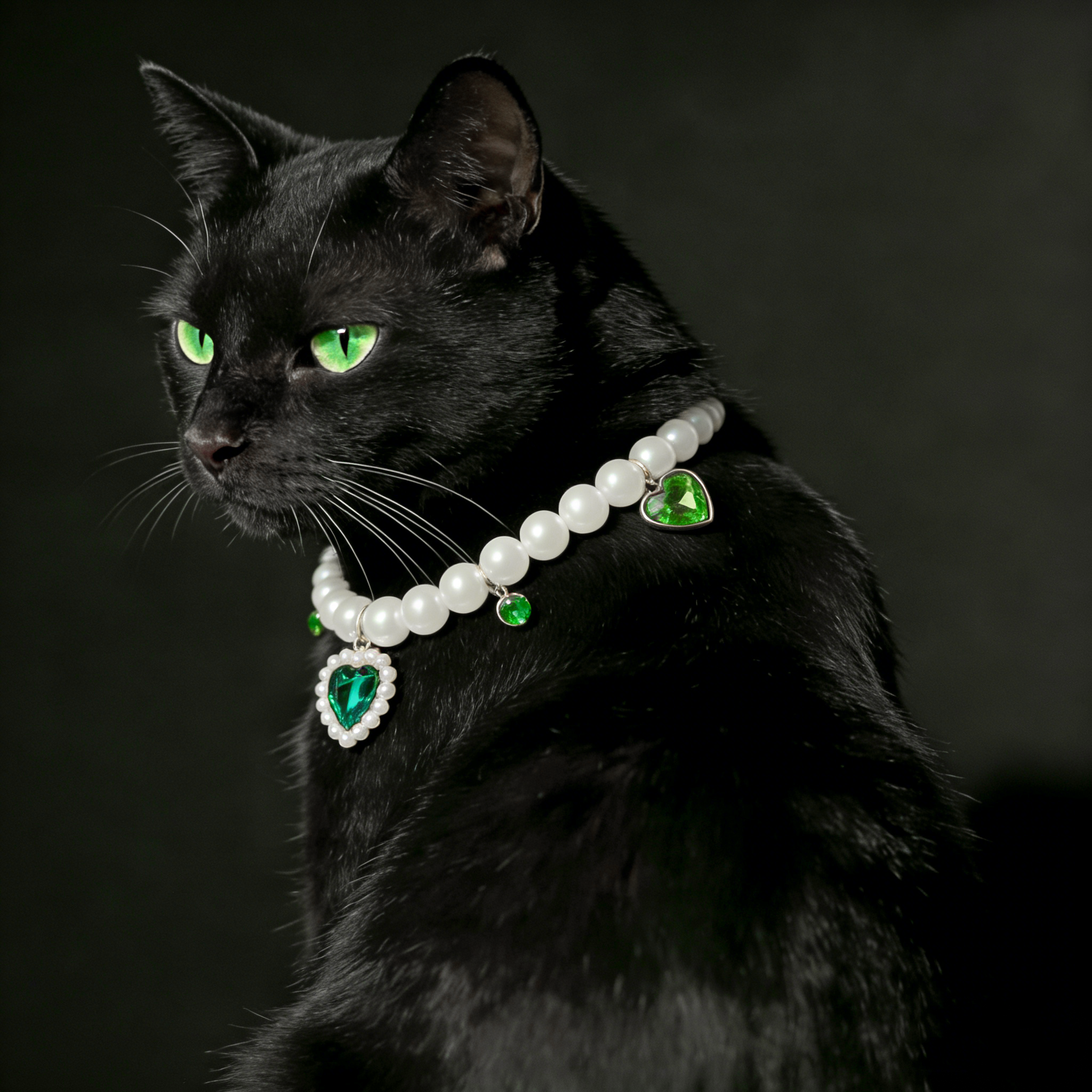 Pet Pearl Necklace Collar