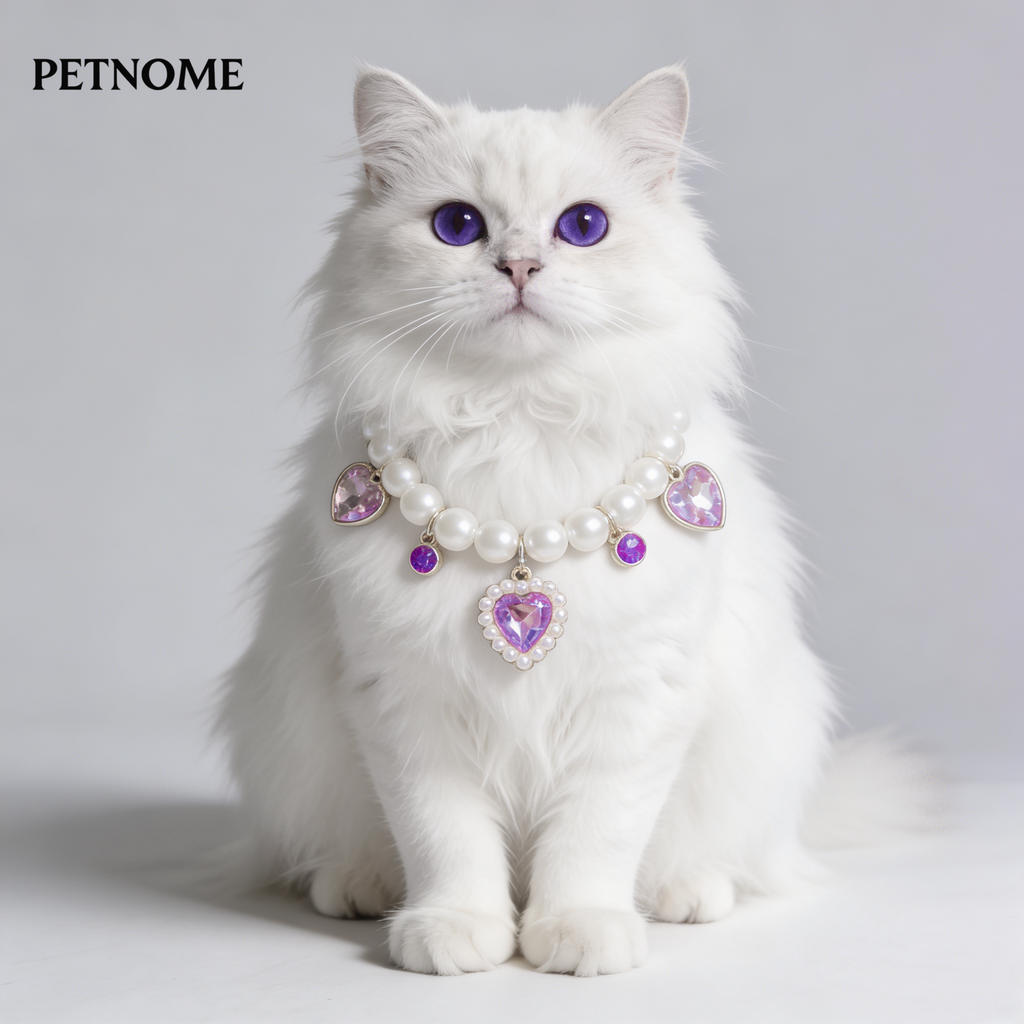 Pet Pearl Necklace Collar