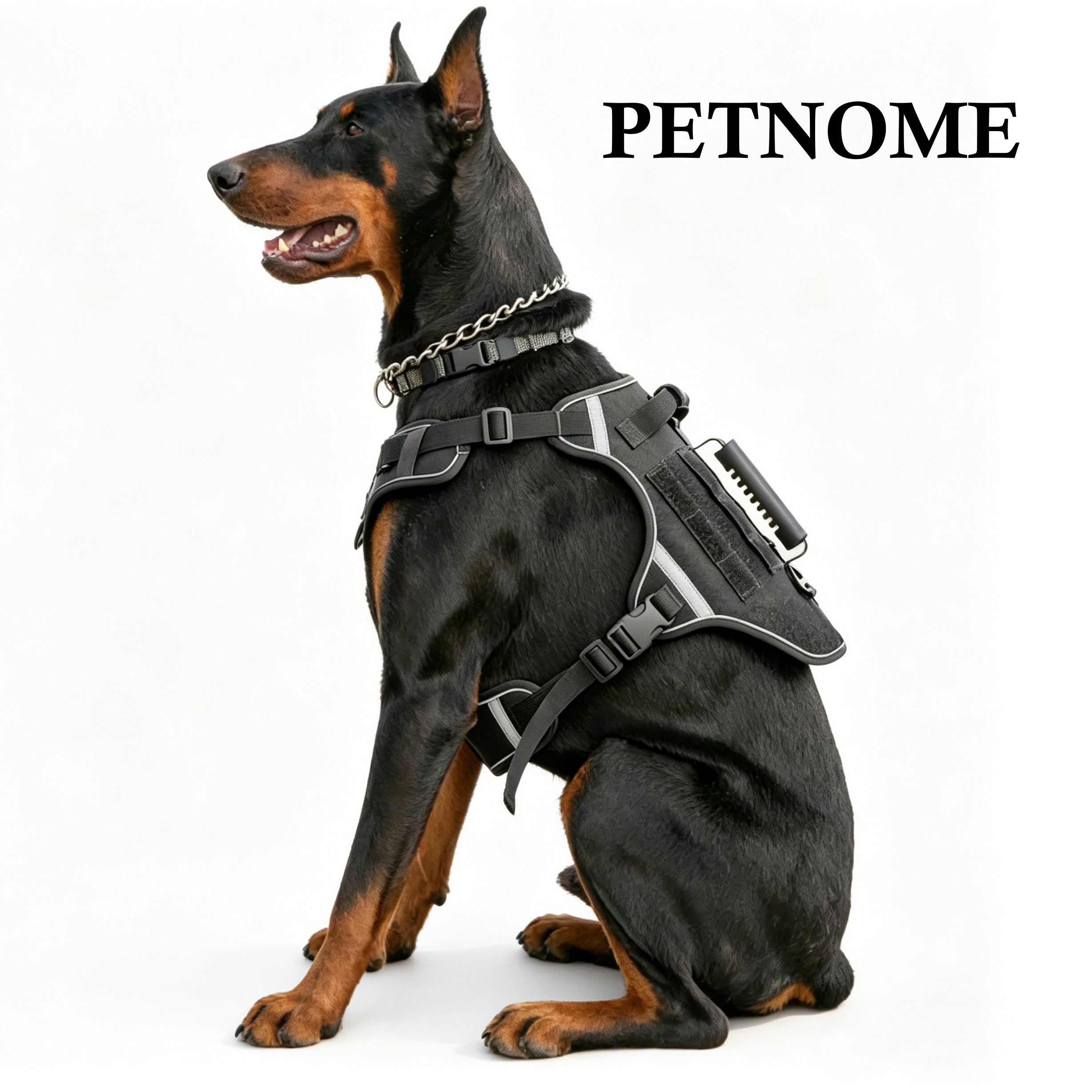 PETNOME Dog Tactical Harness  Monster 1