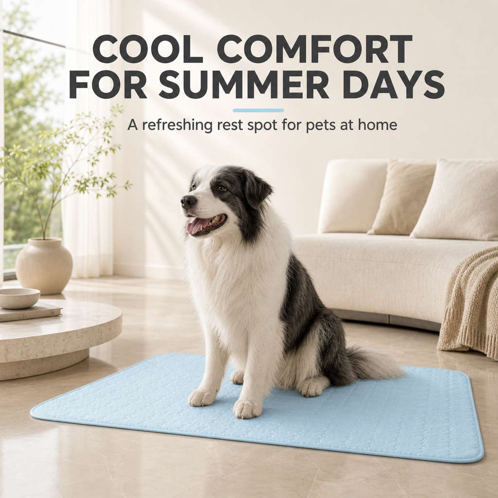 Luxury Cooling Mat for Dogs and Cats - Summer Essential