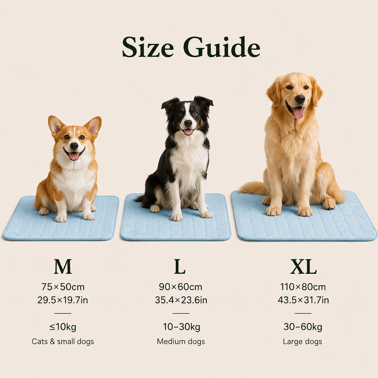 Luxury Cooling Mat for Dogs and Cats