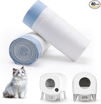 80 Pack Cat Litter Bags, 25 x16 inch (10-12 Gallons)