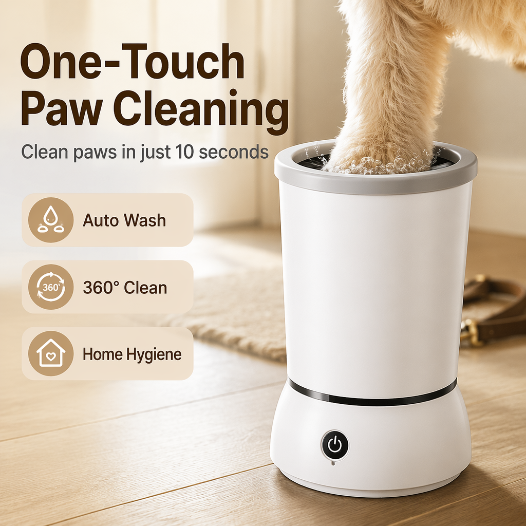 Automatic Dog Paw Cleaner