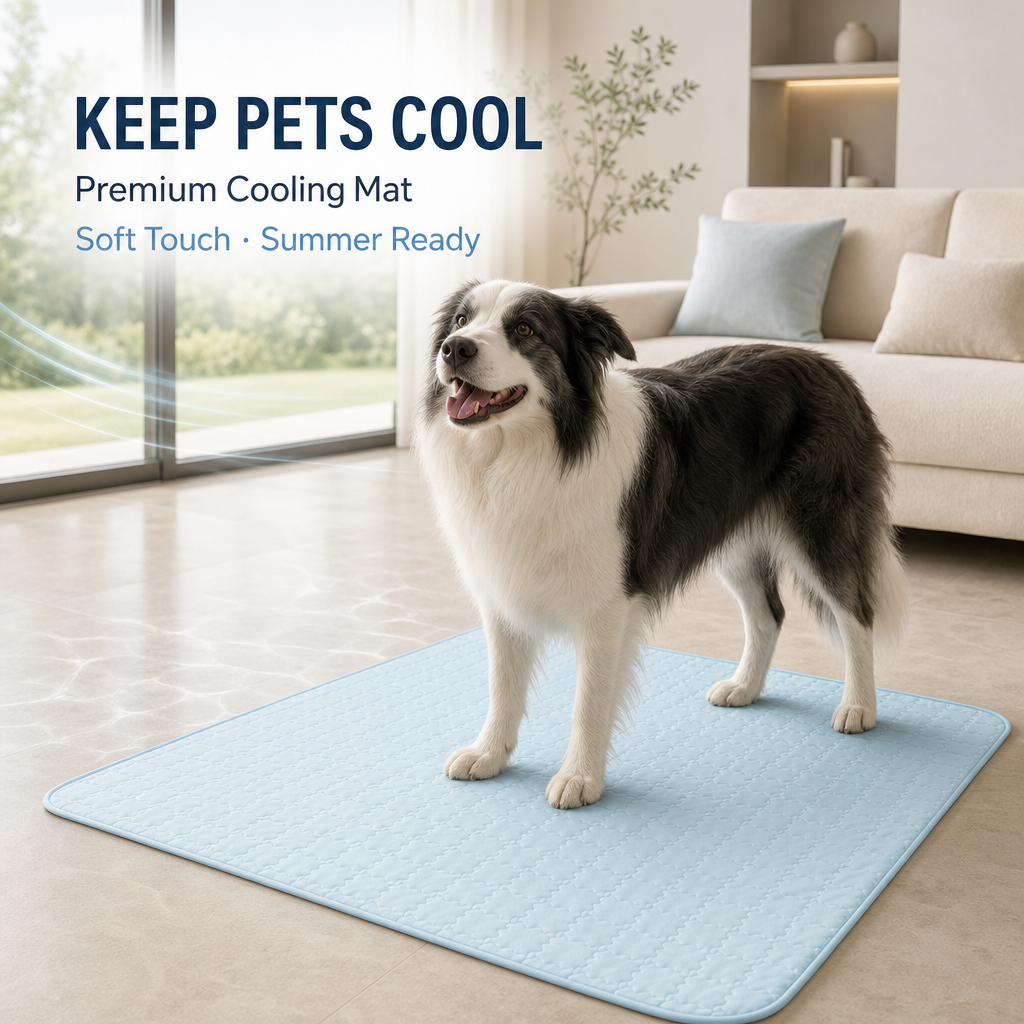 Luxury Cooling Mat for Dogs and Cats - Summer Essential