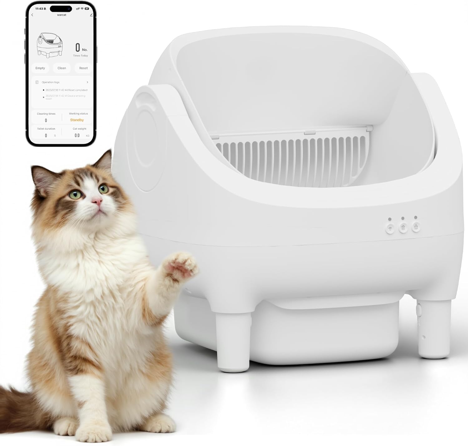 Automatic Cat Litter Box -Self-cleaning