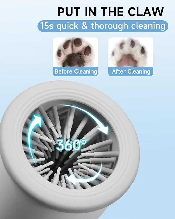 Automatic Dog Paw Cleaner