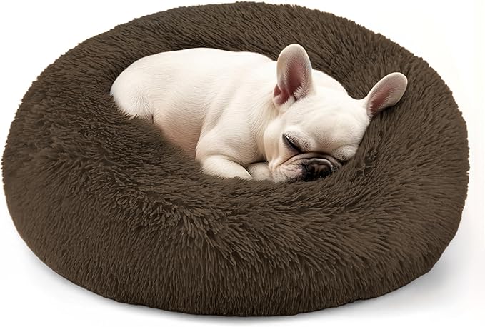 Calming Donut Bed for Cat and Dog