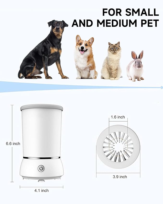 Automatic Dog Paw Cleaner