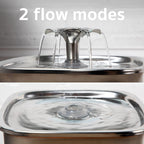 Stainless Steel Cat Water Fountain Dog Water Dispenser