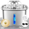 Stainless Steel Cat Water Fountain Dog Water Dispenser