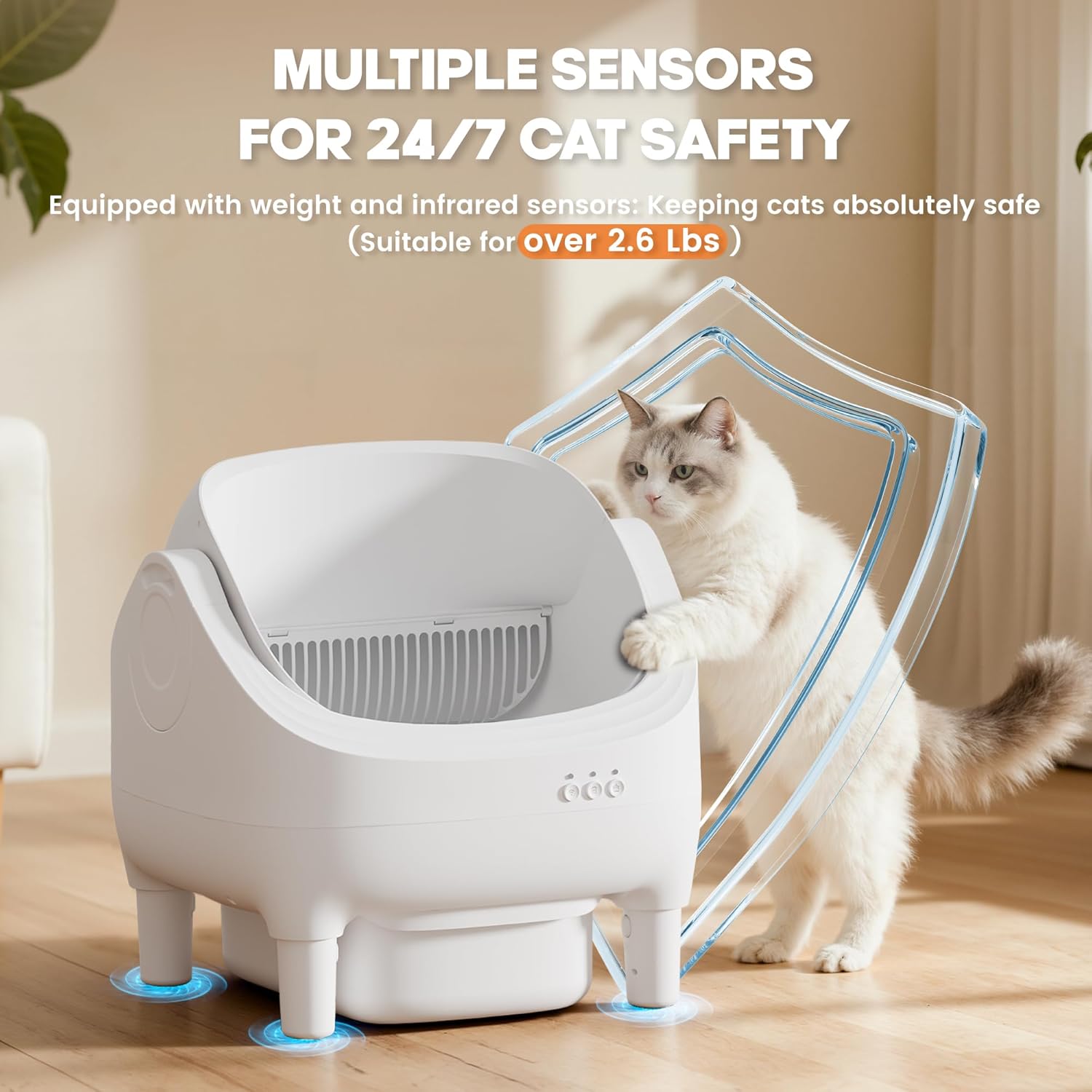 Automatic Cat Litter Box -Self-cleaning