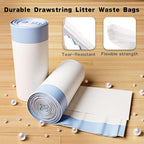 80 Pack Cat Litter Bags, 25 x16 inch (10-12 Gallons)