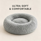 Calming Donut Bed for Cat and Dog