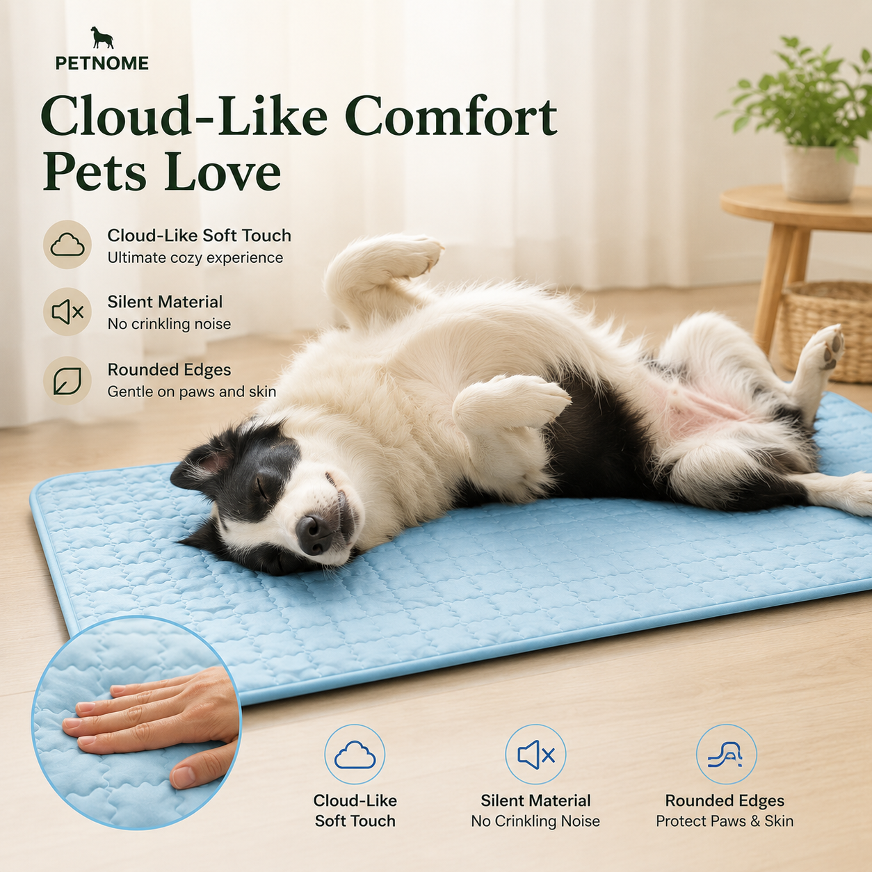 Luxury Cooling Mat for Dogs and Cats