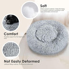 Calming Donut Bed for Cat and Dog