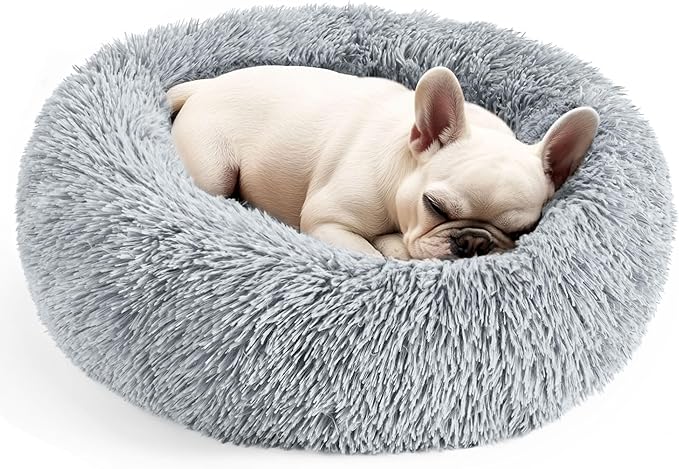 Calming Donut Bed for Cat and Dog