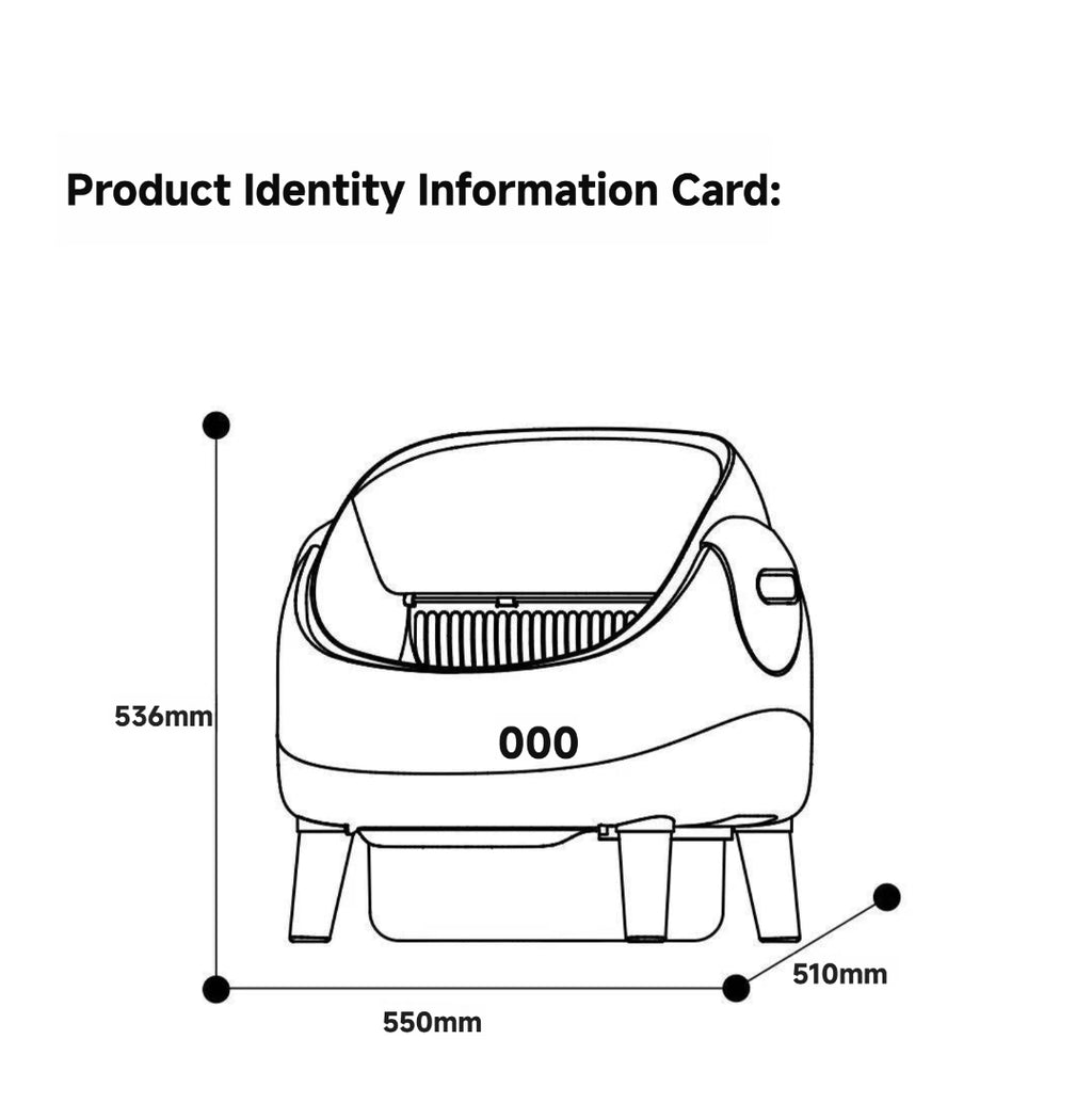 Automatic Cat Litter Box -Self-cleaning