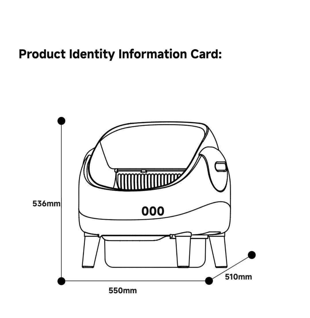 Automatic Cat Litter Box -Self-cleaning