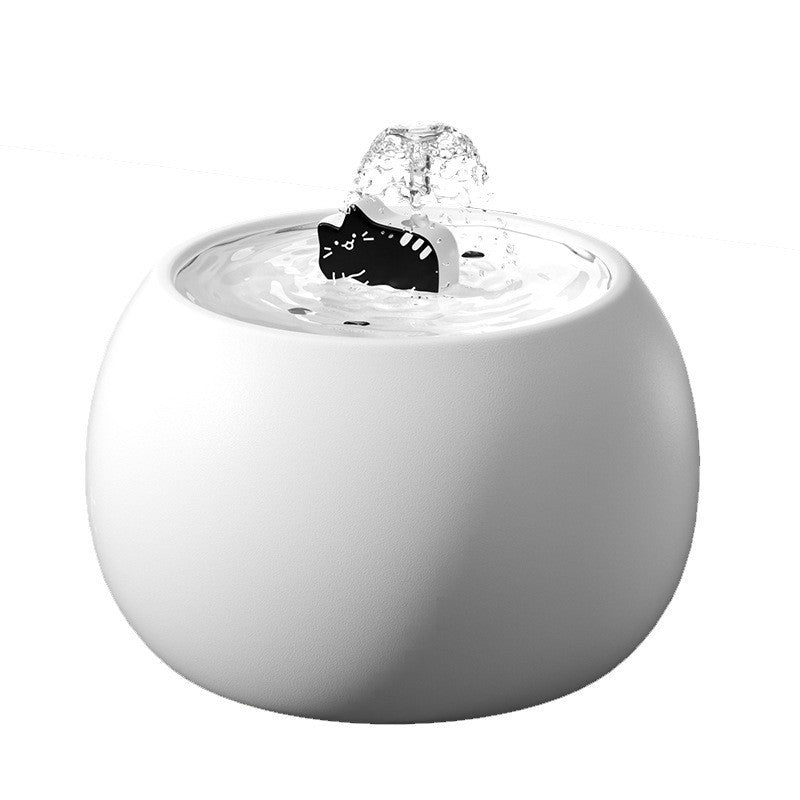 Ceramic Cat Water Automatic Fountain