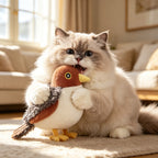 Cat Toys Rechargeable Flapping Bird Sparrow