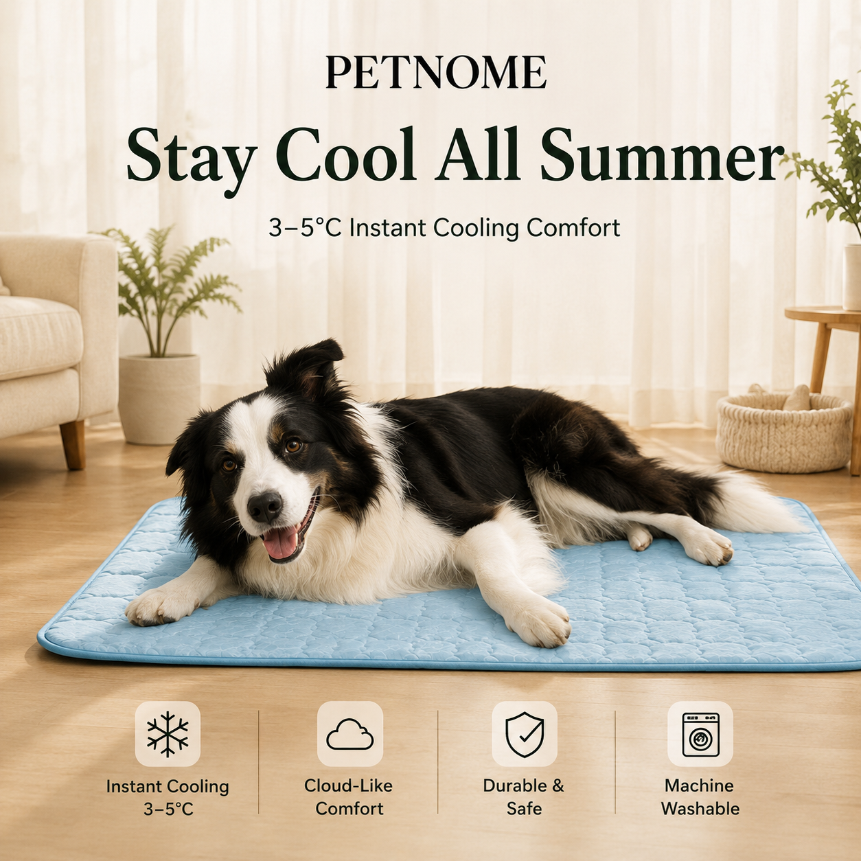 Luxury Cooling Mat for Dogs and Cats
