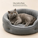 Round Cat/Dog Beds for Indoor Pet