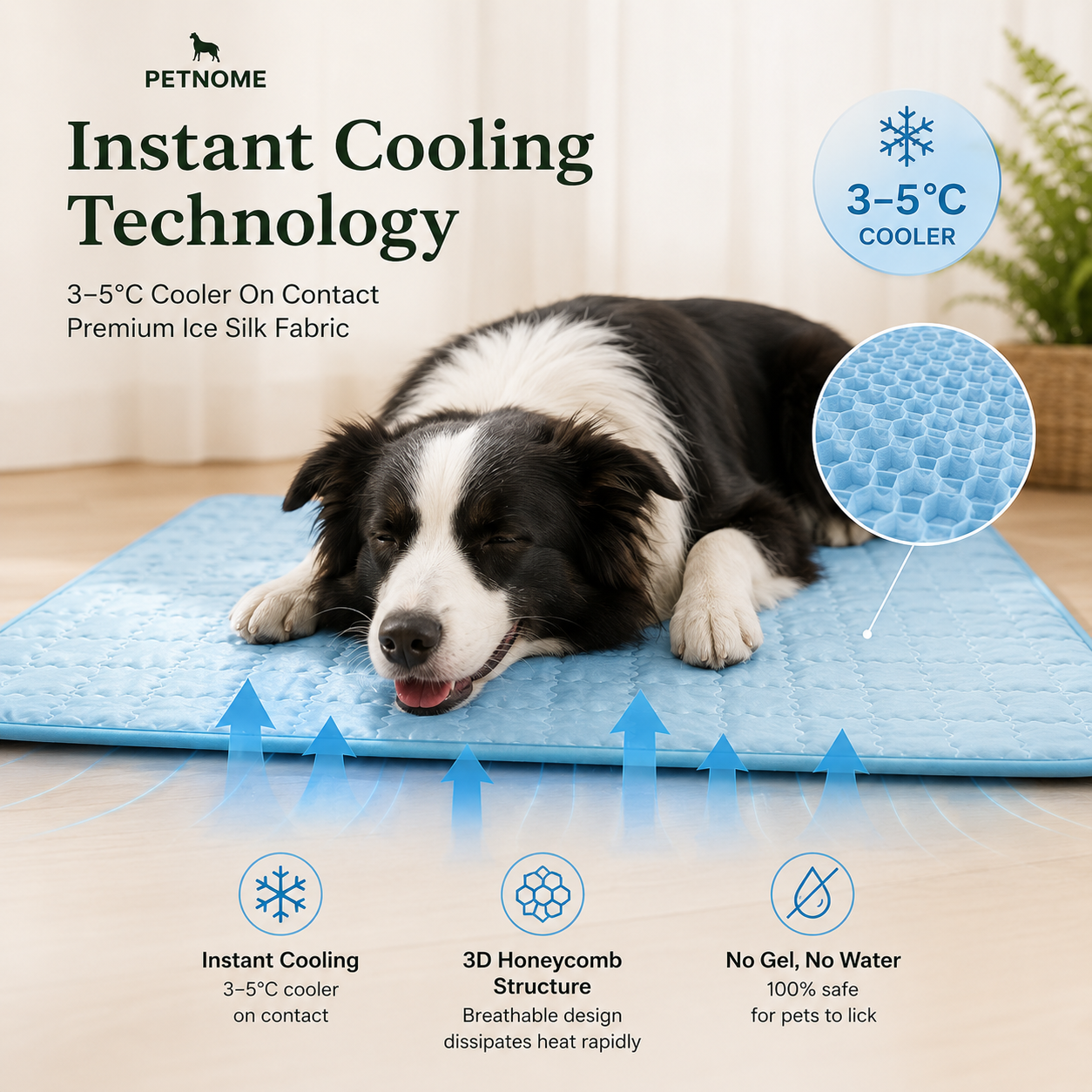 Luxury Cooling Mat for Dogs and Cats