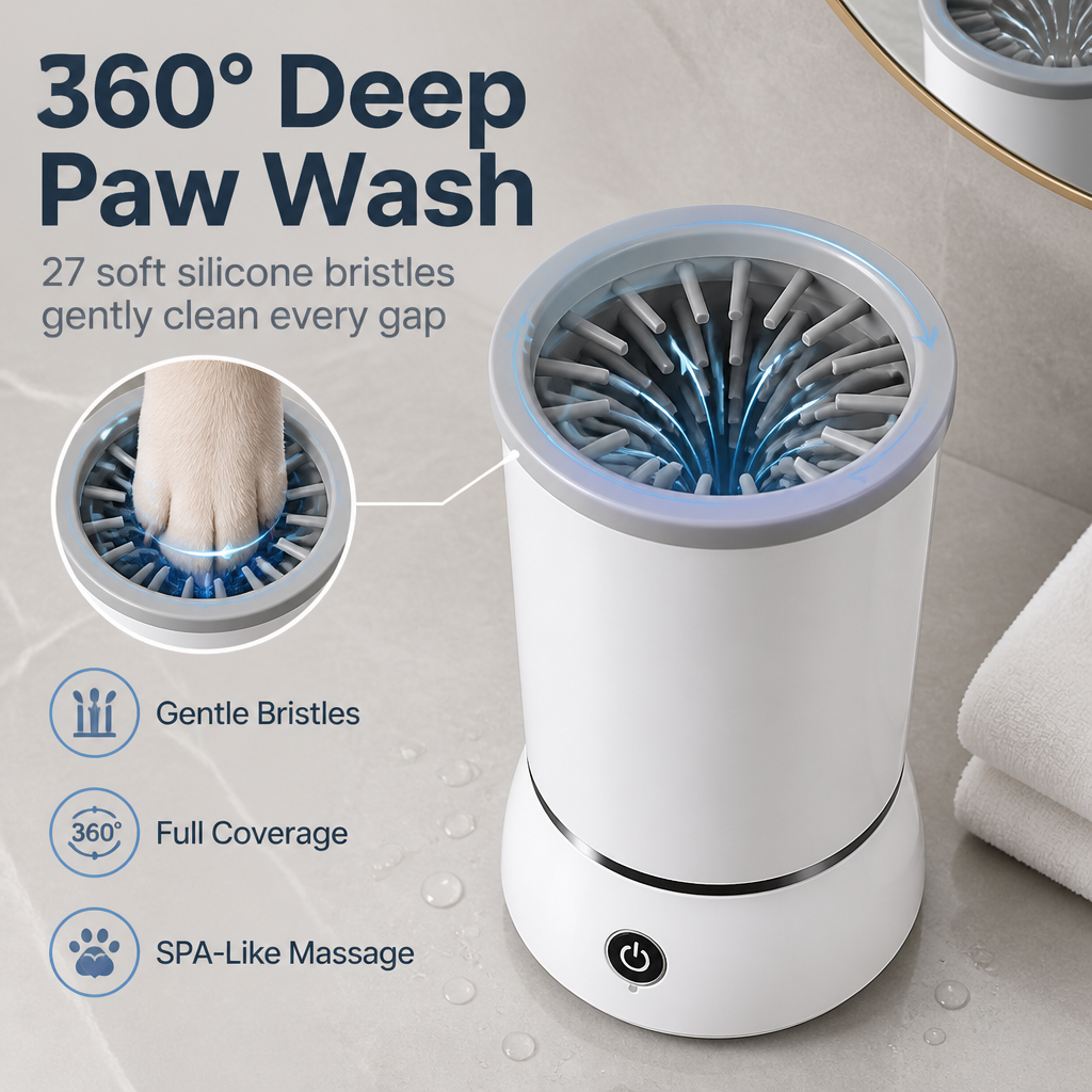 Automatic Dog Paw Cleaner