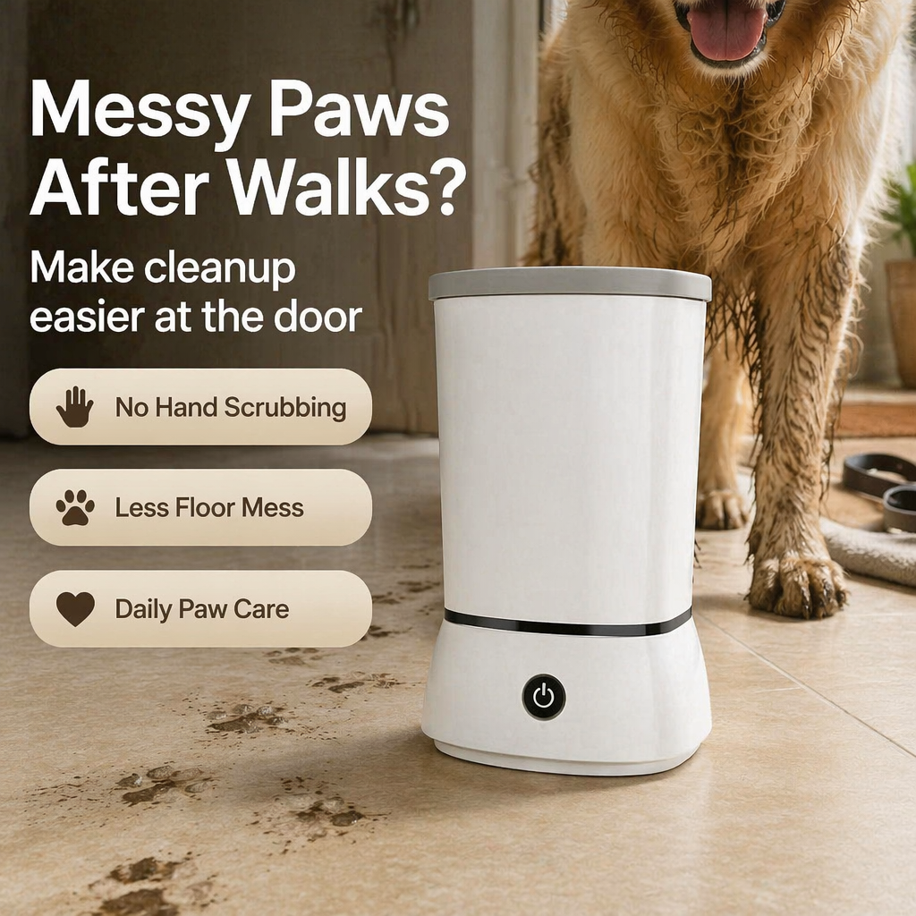 Automatic Dog Paw Cleaner