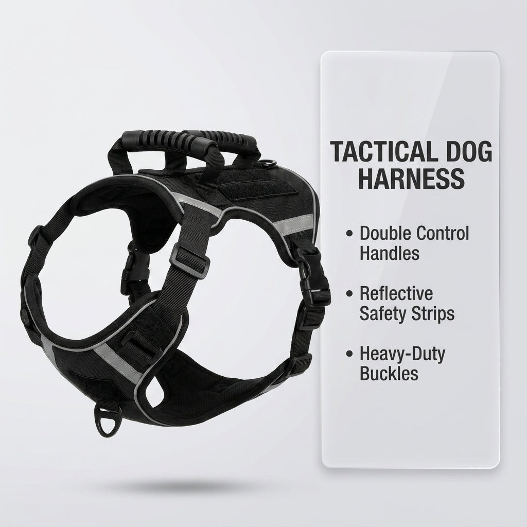 PETNOME Dog Tactical Harness  Monster 1